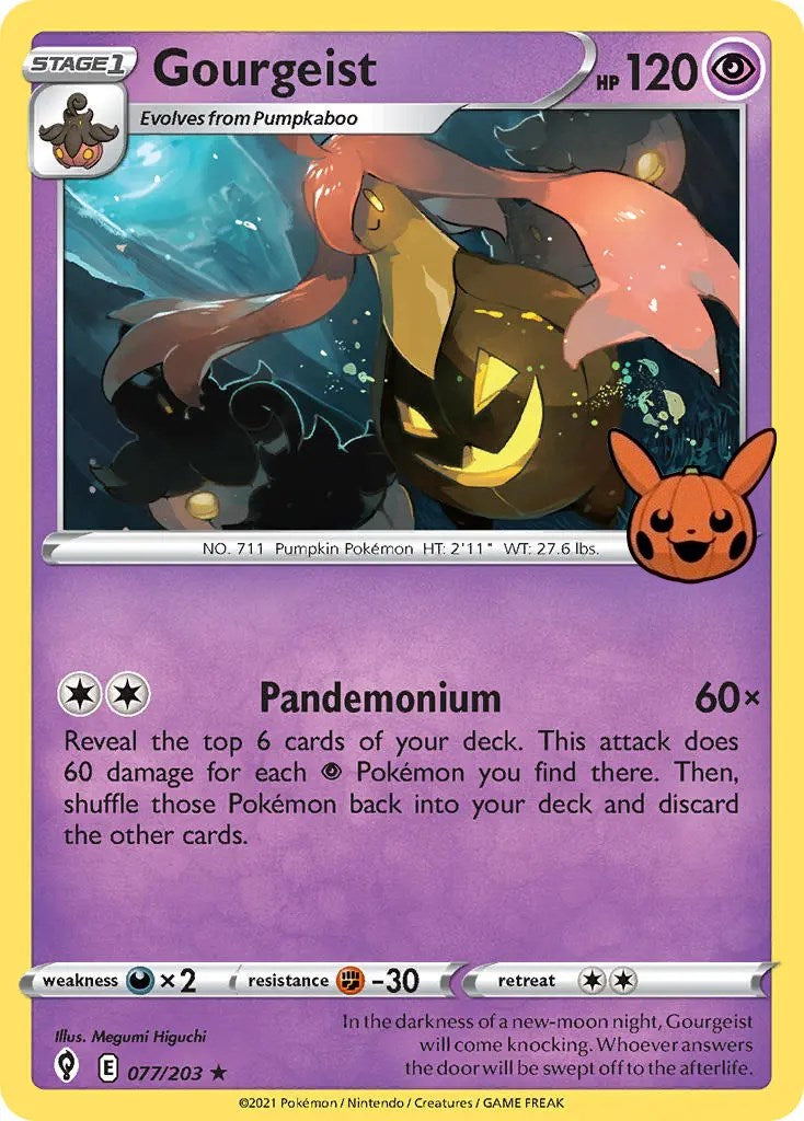 Gourgeist (077/203) [Trick or Trade] | Amazing Games TCG