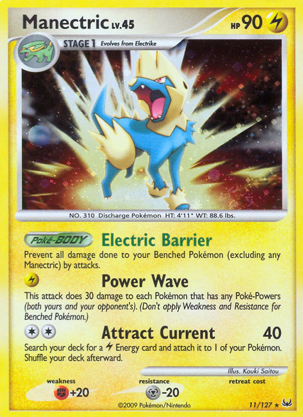 Manectric (11/127) [Platinum: Base Set] | Amazing Games TCG