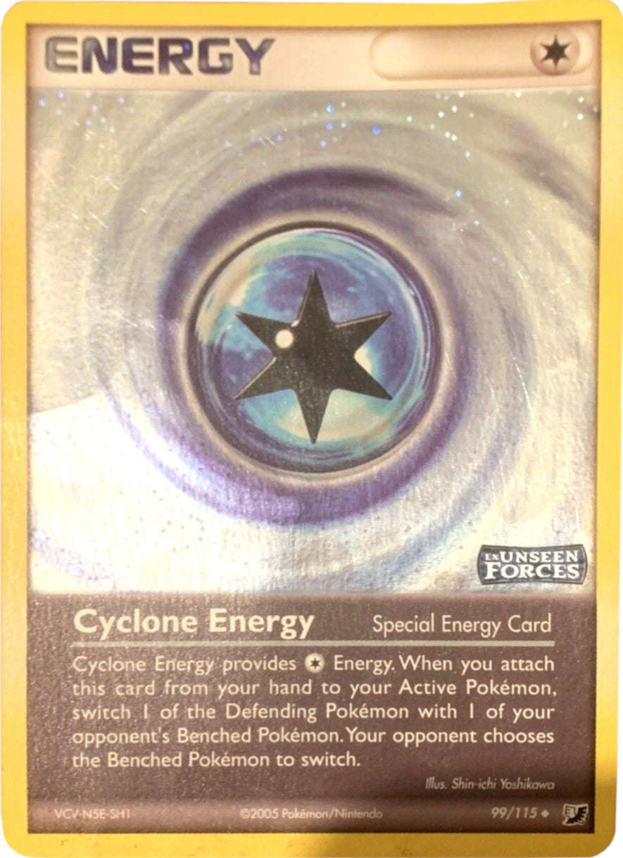 Cyclone Energy (99/115) (Stamped) [EX: Unseen Forces] | Amazing Games TCG