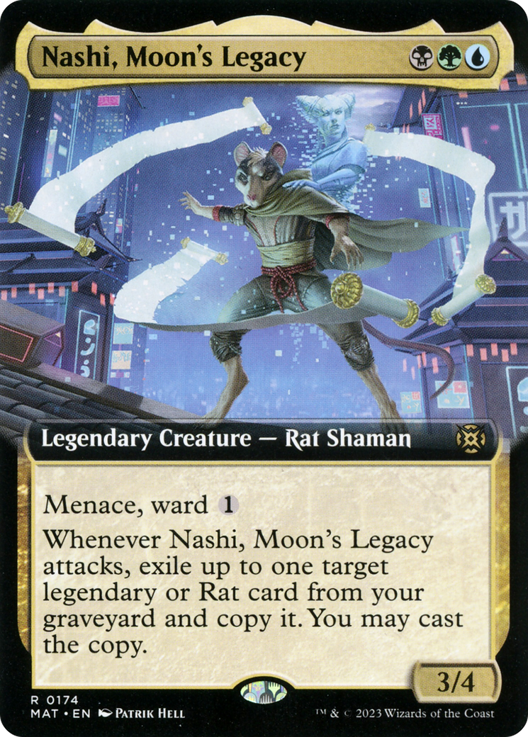 Nashi, Moon's Legacy (Extended Art) [March of the Machine: The Aftermath] | Amazing Games TCG