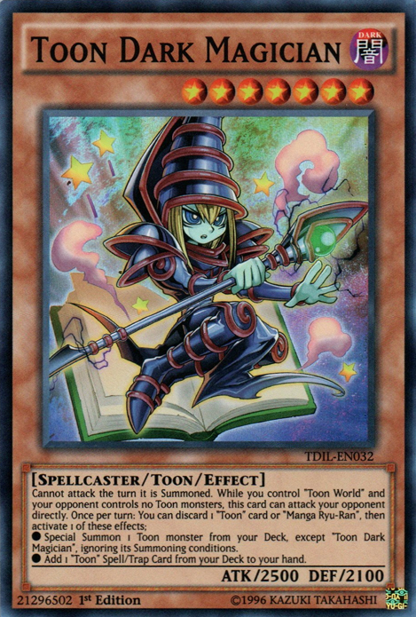 Toon Dark Magician [TDIL-EN032] Super Rare | Amazing Games TCG