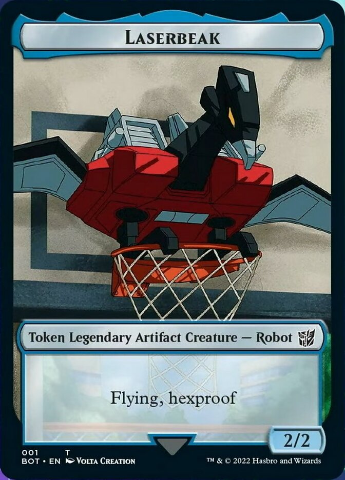 Laserbeak [Transformers Tokens] | Amazing Games TCG