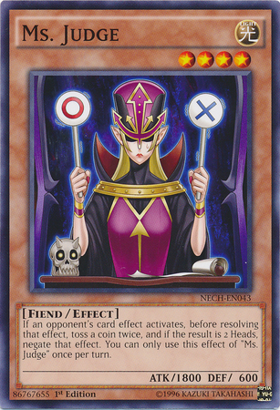 Ms. Judge [NECH-EN043] Common | Amazing Games TCG