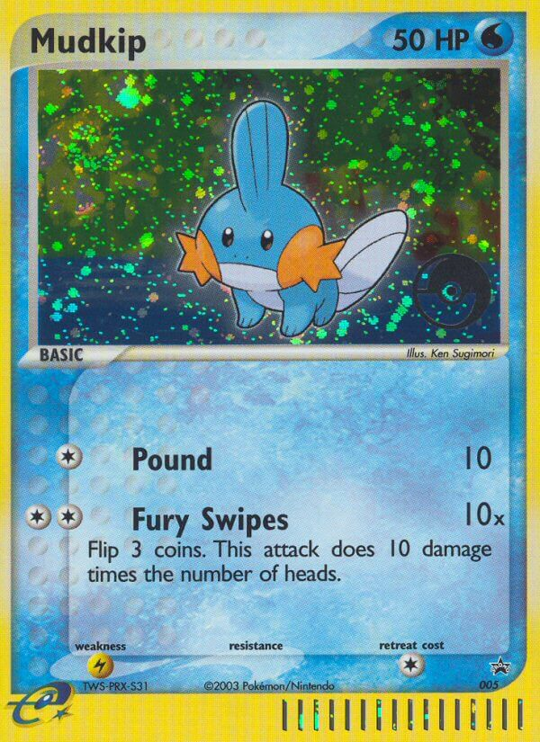 Mudkip (005) [Nintendo: Black Star Promos] | Amazing Games TCG