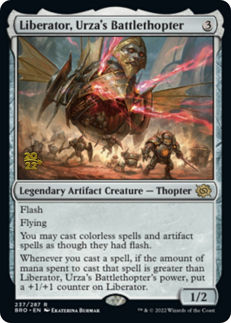 Liberator, Urza's Battlethopter [The Brothers' War: Prerelease Promos] | Amazing Games TCG