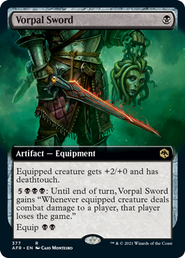 Vorpal Sword (Extended)  [Dungeons & Dragons: Adventures in the Forgotten Realms] | Amazing Games TCG