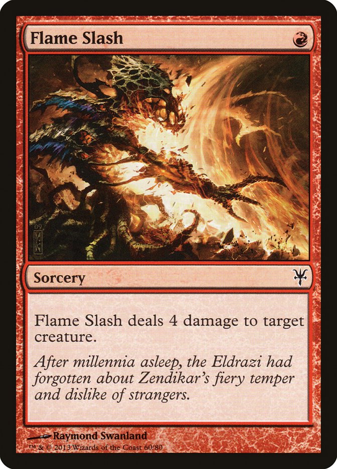 Flame Slash [Duel Decks: Sorin vs. Tibalt] | Amazing Games TCG