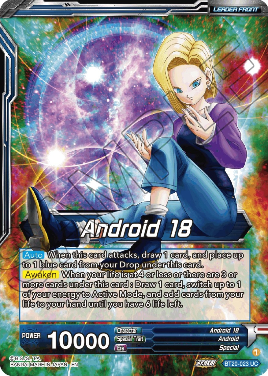 Android 18 // Android 18, Impenetrable Rushdown (BT20-023) [Power Absorbed Prerelease Promos] | Amazing Games TCG