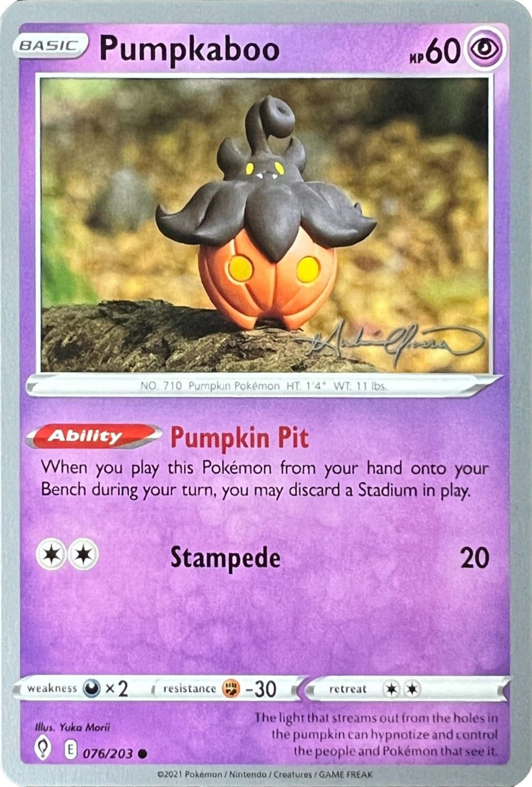 Pumpkaboo (076/203) (The Shape of Mew - Andre Chiasson) [World Championships 2022] | Amazing Games TCG