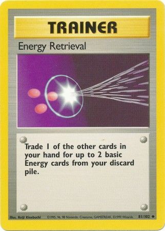 Energy Retrieval (81/102) [Base Set Unlimited] | Amazing Games TCG