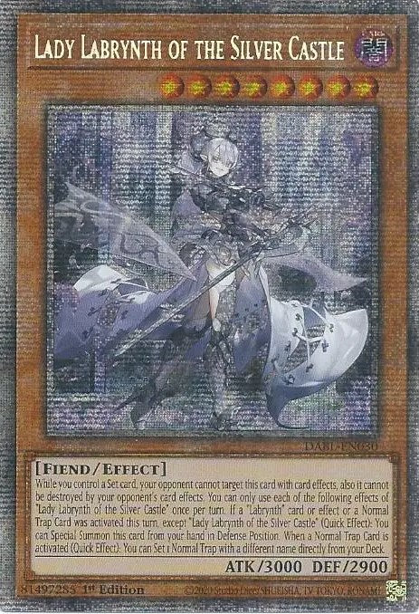 Lady Labrynth of the Silver Castle [DABL-EN030] Starlight Rare | Amazing Games TCG