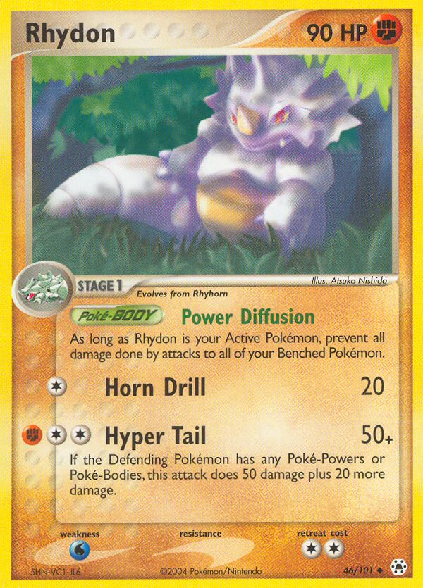 Rhydon (46/101) [EX: Hidden Legends] | Amazing Games TCG