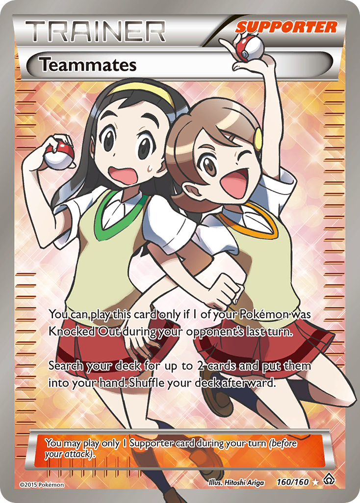 Teammates (160/160) [XY: Primal Clash] | Amazing Games TCG