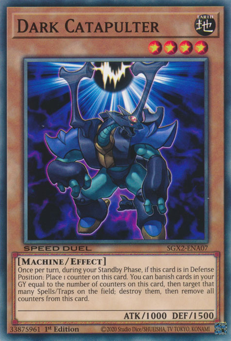 Dark Catapulter [SGX2-ENA07] Common | Amazing Games TCG