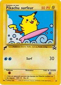 Pikachu (28) (Surfing) [Pikachu World Collection Promos] | Amazing Games TCG