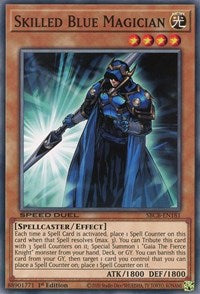 Skilled Blue Magician [SBCB-EN181] Common | Amazing Games TCG