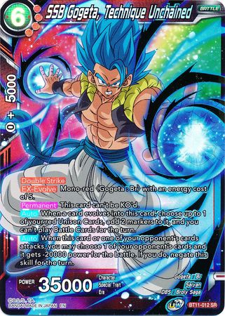 SSB Gogeta, Technique Unchained (BT11-012) [Vermilion Bloodline] | Amazing Games TCG