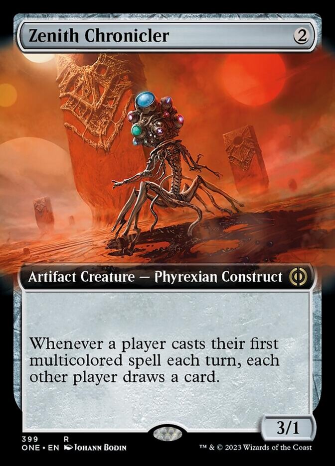 Zenith Chronicler (Extended Art) [Phyrexia: All Will Be One] | Amazing Games TCG