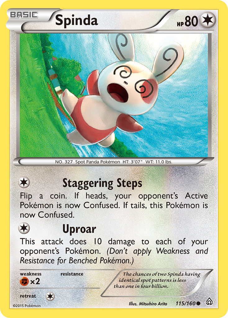 Spinda (115/160) [XY: Primal Clash] | Amazing Games TCG