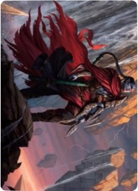 Anowon, the Ruin Thief Art Card [Zendikar Rising Art Series] | Amazing Games TCG