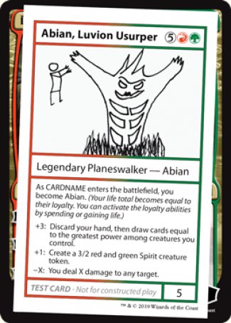 Abian, Luvion Usurper (2021 Edition) [Mystery Booster Playtest Cards] | Amazing Games TCG