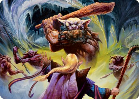 Den of the Bugbear (Dungeon Module) Art Card [Dungeons & Dragons: Adventures in the Forgotten Realms Art Series] | Amazing Games TCG