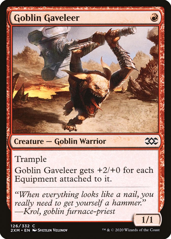 Goblin Gaveleer [Double Masters] | Amazing Games TCG