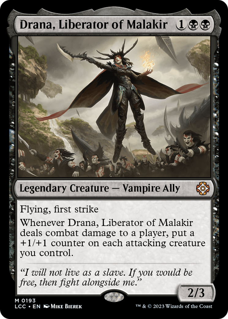 Drana, Liberator of Malakir [The Lost Caverns of Ixalan Commander] | Amazing Games TCG