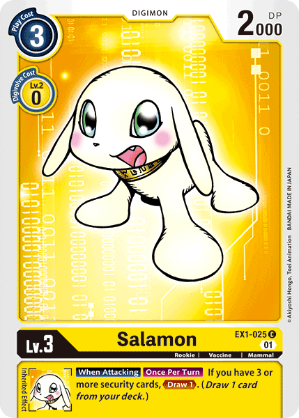 Salamon [EX1-025] [Classic Collection] | Amazing Games TCG