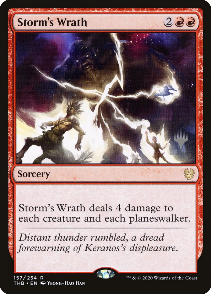 Storm's Wrath  (Promo Pack) [Theros Beyond Death Promos] | Amazing Games TCG