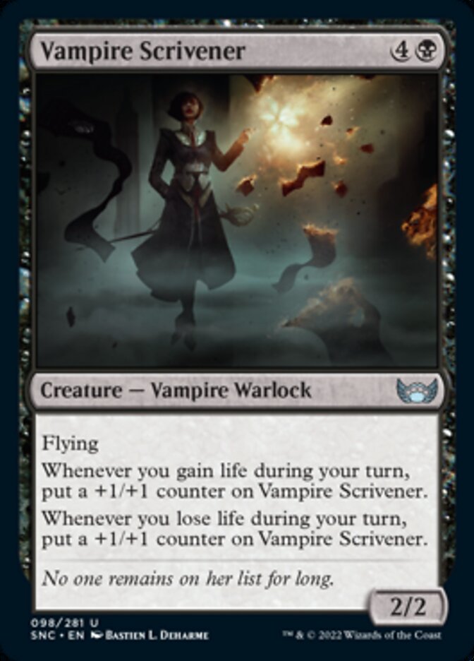 Vampire Scrivener [Streets of New Capenna] | Amazing Games TCG