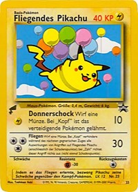 Pikachu (25) (Flying) [Pikachu World Collection Promos] | Amazing Games TCG