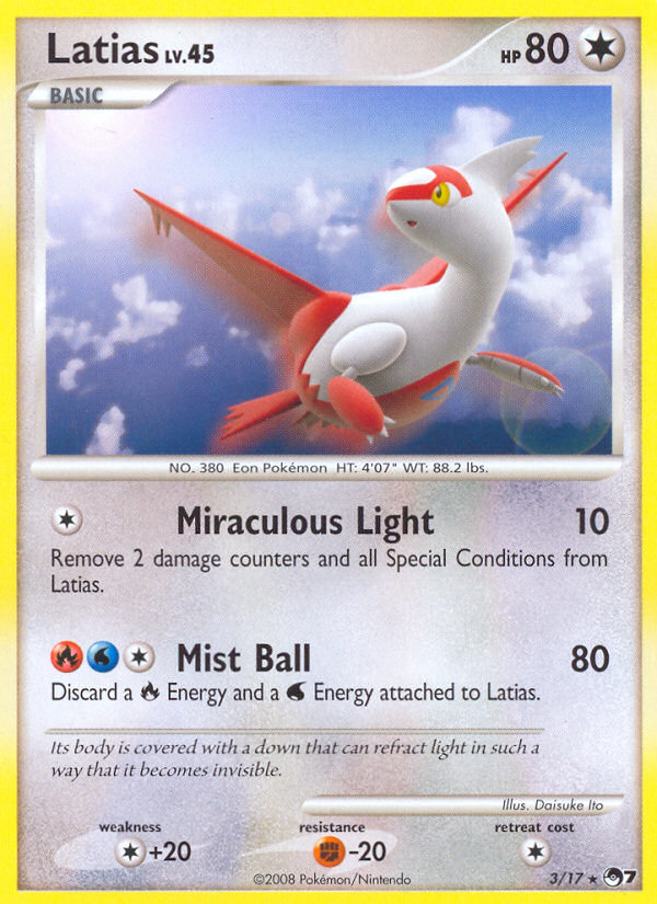 Latias (3/17) [POP Series 7] | Amazing Games TCG