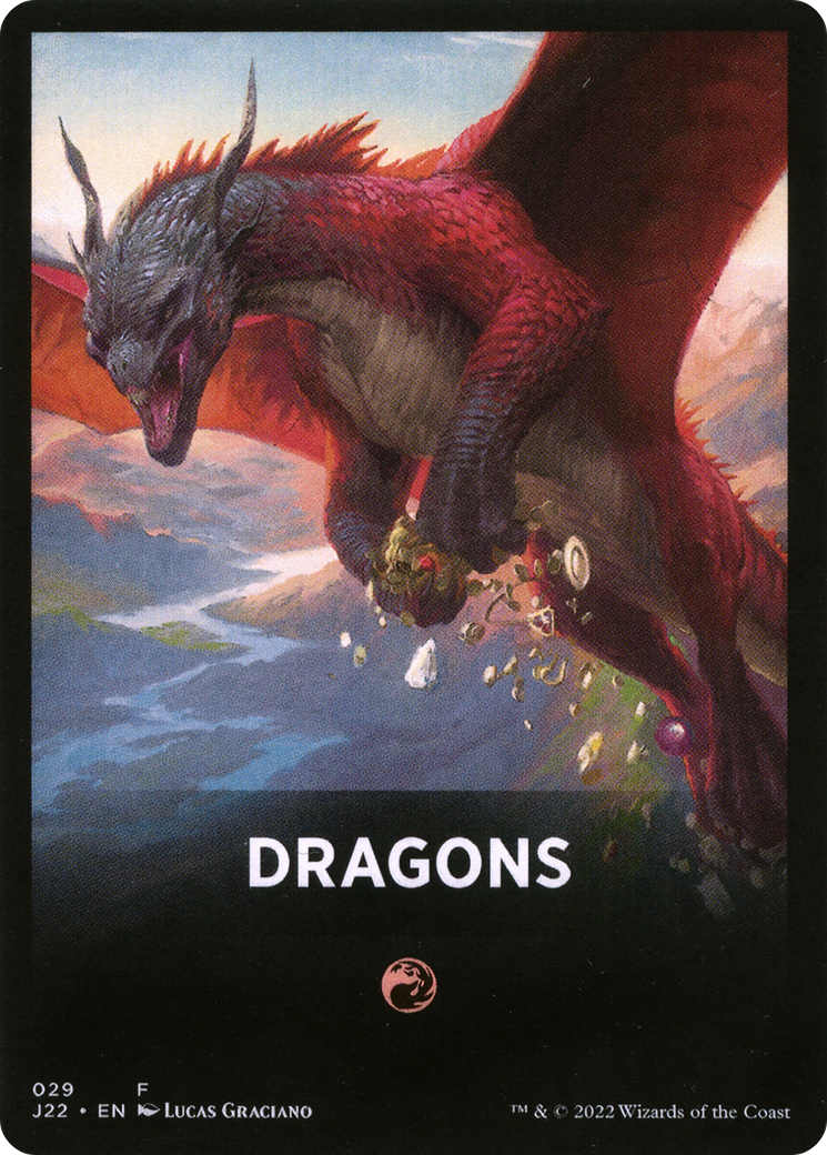 Dragons Theme Card [Jumpstart 2022 Front Cards] | Amazing Games TCG