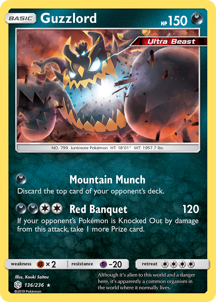 Guzzlord (136/236) [Sun & Moon: Cosmic Eclipse] | Amazing Games TCG