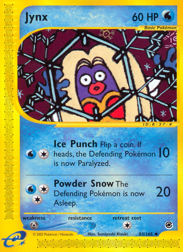 Jynx (83/165) [Expedition: Base Set] | Amazing Games TCG