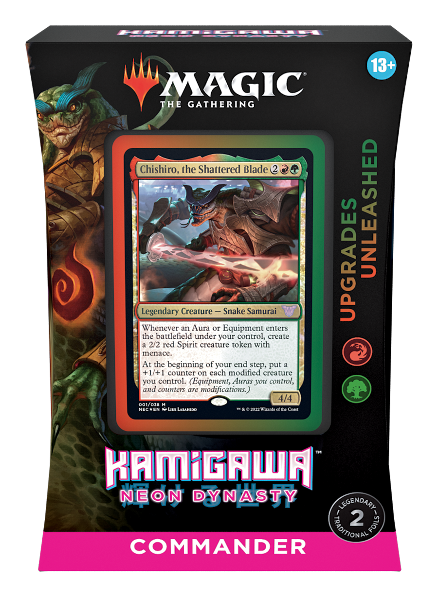 Kamigawa: Neon Dynasty - Commander Deck (Upgrades Unleashed) | Amazing Games TCG