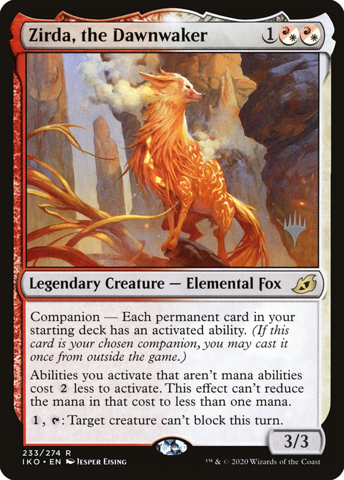 Zirda, the Dawnwaker (Promo Pack) [Ikoria: Lair of Behemoths Promos] | Amazing Games TCG