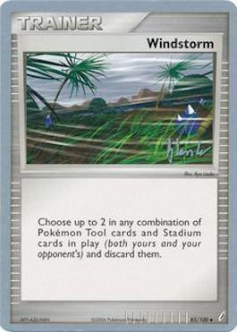 Windstorm (85/100) (Empotech - Dylan Lefavour) [World Championships 2008] | Amazing Games TCG