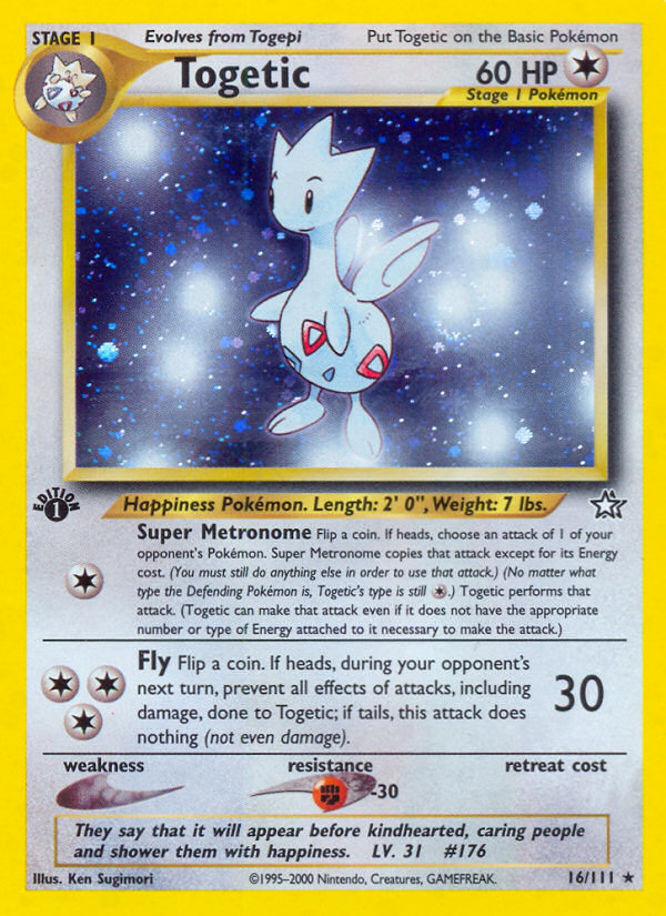 Togetic (16/111) [Neo Genesis 1st Edition] | Amazing Games TCG