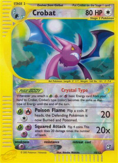 Crobat (10/12) [Box Topper] | Amazing Games TCG