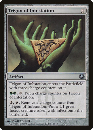 Trigon of Infestation [Scars of Mirrodin] | Amazing Games TCG