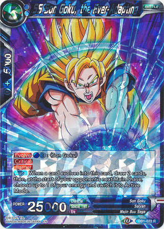 SS Son Goku, the Ever-Adapting (DB1-022) [Dragon Brawl] | Amazing Games TCG