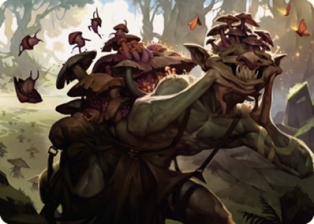 Sprouting Goblin Art Card [Dominaria United Art Series] | Amazing Games TCG