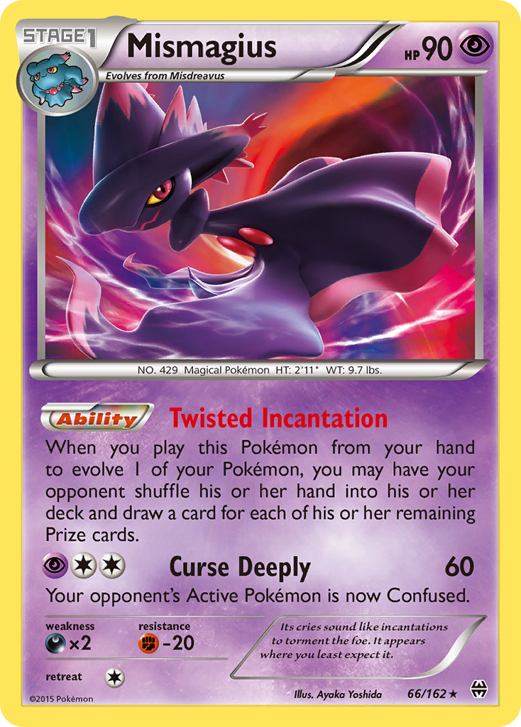 Mismagius (66/162) [XY: BREAKthrough] | Amazing Games TCG