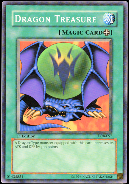 Dragon Treasure [LOB-092] Common | Amazing Games TCG