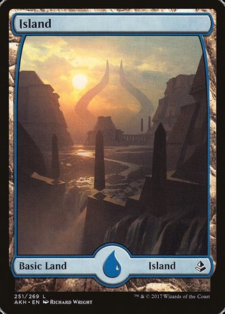 Island (251) - Full Art [Amonkhet] | Amazing Games TCG