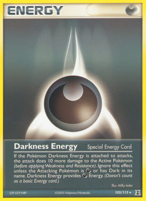 Darkness Energy (103/113) [EX: Delta Species] | Amazing Games TCG