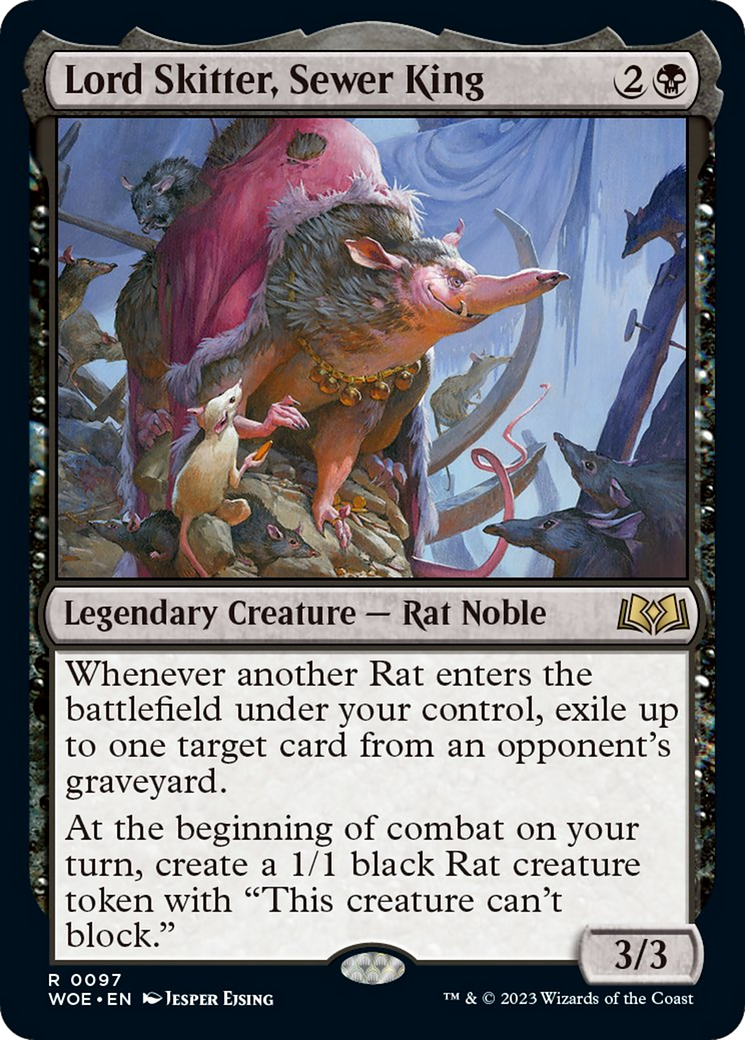 Lord Skitter, Sewer King [Wilds of Eldraine] | Amazing Games TCG