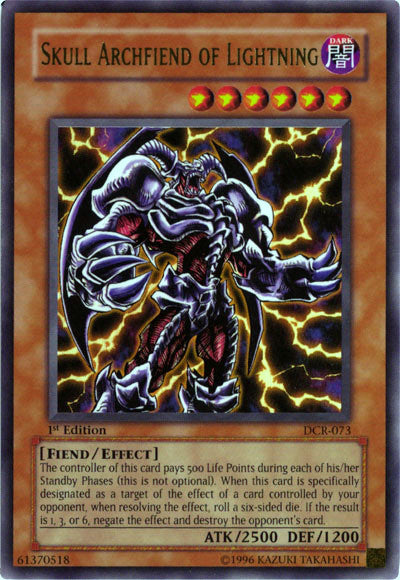 Skull Archfiend of Lightning [DCR-073] Ultra Rare | Amazing Games TCG